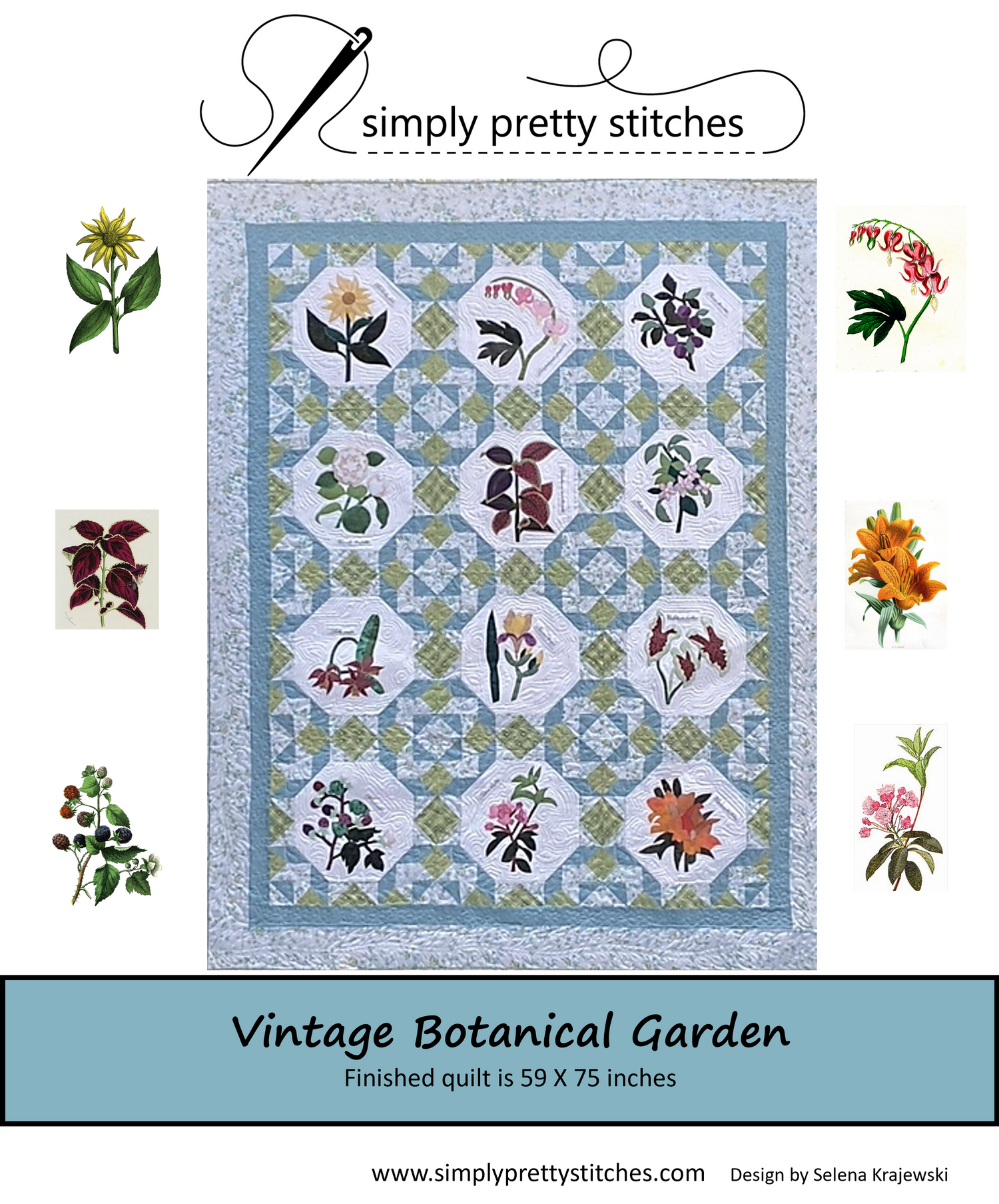 Get Ready For Summer With This Lovely Vintage Botanical Garden!