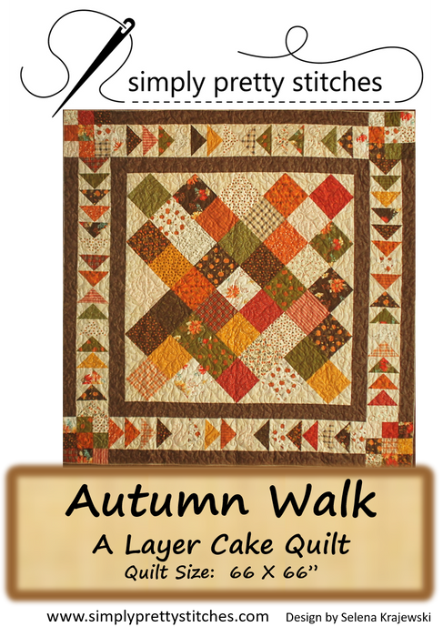 Autumn Walk - A Layer Cake Quilt
