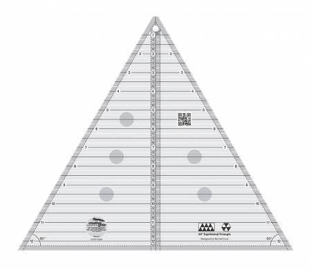 Equilateral Triangle 12-1/2" Ruler