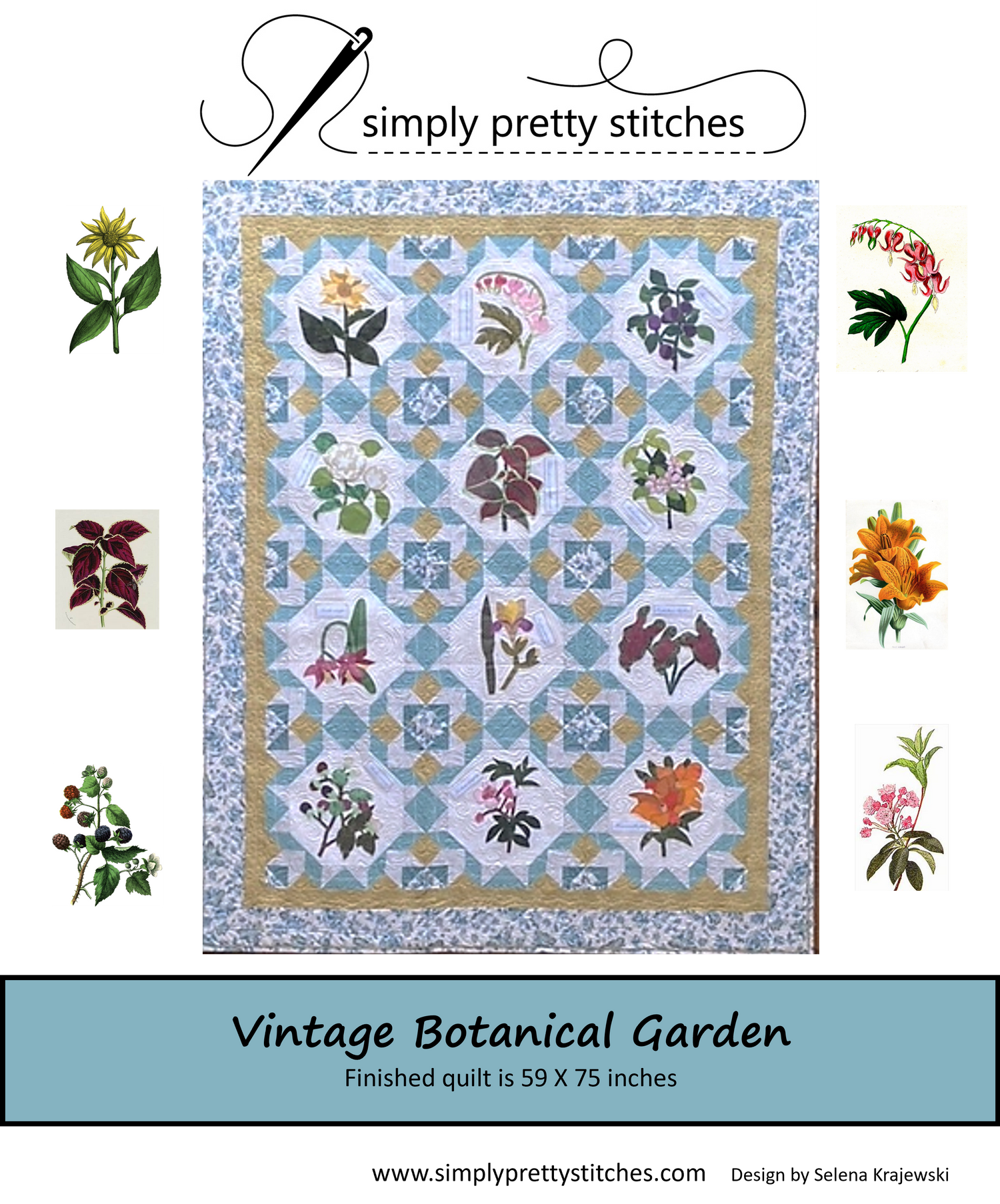 Get Ready For Summer With This Lovely Vintage Botanical Garden!