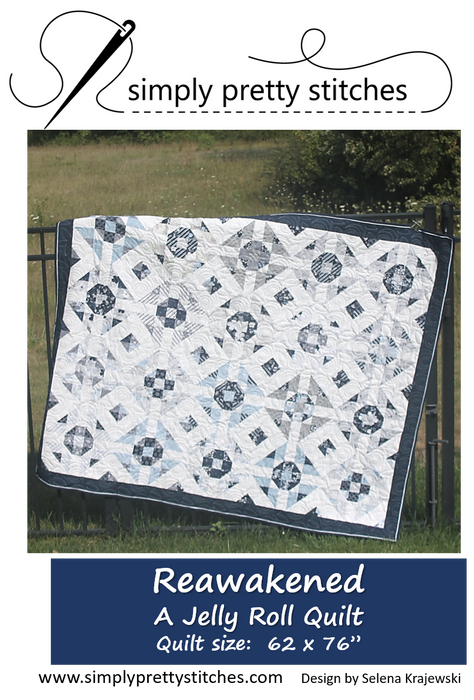 Reawakened - A Jelly Roll Quilt