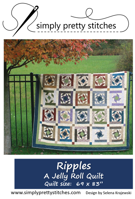 Ripples - A Jelly Roll Quilt