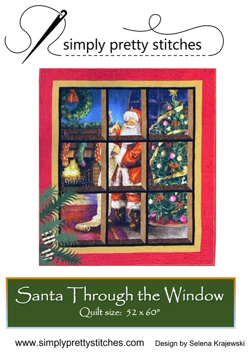 Santa Through the Window