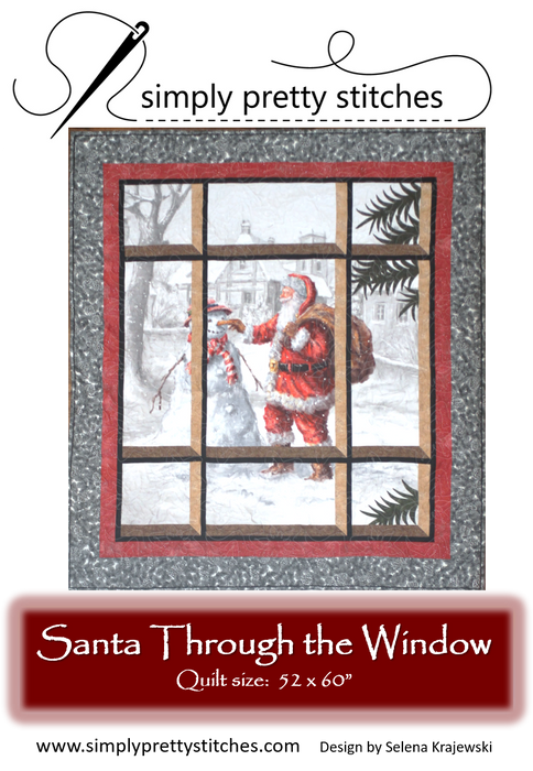 Santa Through the Window