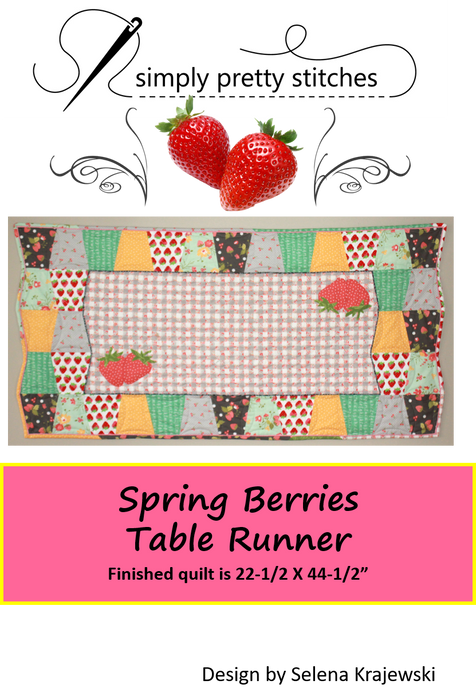 Spring Berries Table Runner