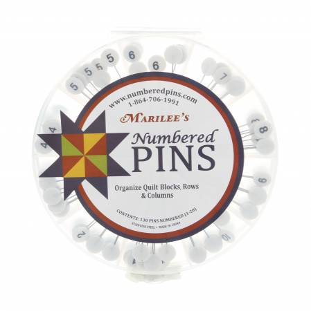 Numbered Pins